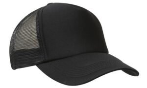 3803 Truckers Mesh Cap Black