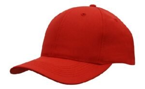 3980 Recycled Breathable Poly Twill Cap Red - Copy
