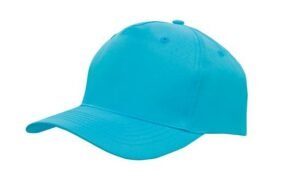 4011 Breathable Poly Twill Cap Cyan