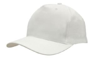 4011 Breathable Poly Twill Cap White