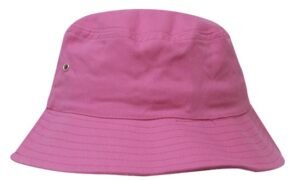 4223 Brushed Sports Twill Bucket Hat Pink