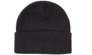 4243 Acrylic Beanie Toque - Black