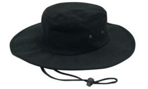 4247 Brushed Heavy Cotton Hat Black