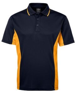 CONTRAST POLO 7PP Black Gold