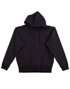 FL04 DOUBLE BAY Hoodie Black