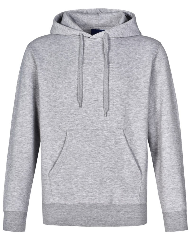 FL09 PASSION Fleece Hoodie Grey
