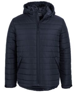 HOODED PUFFER JACKET 3AHJ Navy