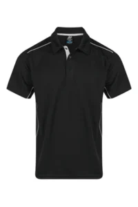 KURANDA MENS POLOS Black-White - 1323
