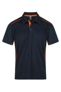 KURANDA MENS POLOS Navy Orange- 1323