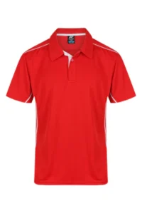 KURANDA MENS POLOS Red White- 1323