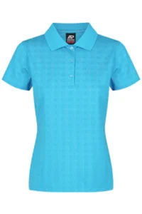 NOOSA LADY POLOS Cyan - 2325
