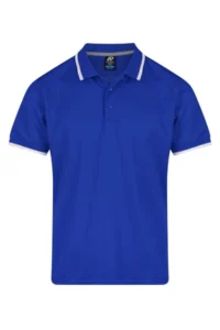 PORTSEA MENS POLOS Blue White- 1321