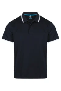 PORTSEA MENS POLOS Navy White - 1321