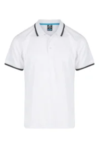 PORTSEA MENS POLOS White Slate - 1321