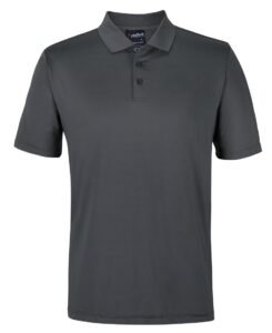 POLY STRETCH POLO 7STP Charcoal