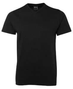 V-NECK TEE 1VT Black
