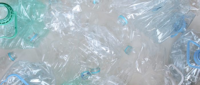 blue-and-green-plastic-bottles-crushed